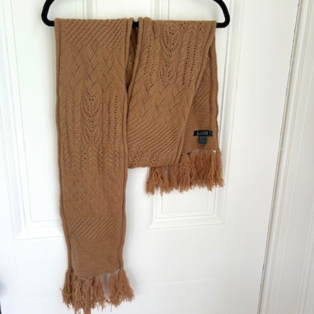 Ralph Lauren Knit Scarf - Picture 2 of 4